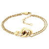Tommy Hilfiger Nautical Knot Double Chain Bracelet Gold 2780991 Tommy Hilfiger