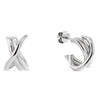 Tommy Hilfiger Nautical Knot Earrings Silver 2780992 Tommy Hilfiger