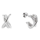 Tommy Hilfiger Nautical Knot Earrings Silver 2780992