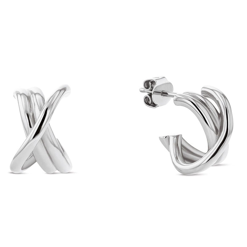 Tommy Hilfiger Nautical Knot Earrings Silver 2780992
