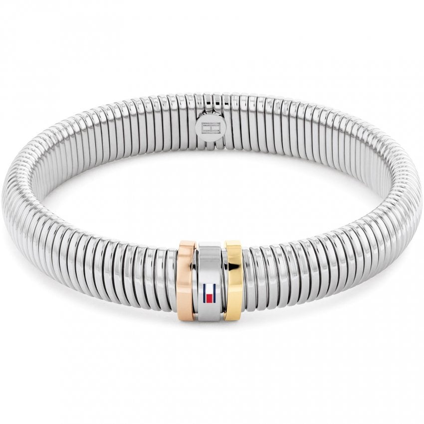 Tommy Hilfiger Stretch Bracelet Silver And Tri-Colour 2780994