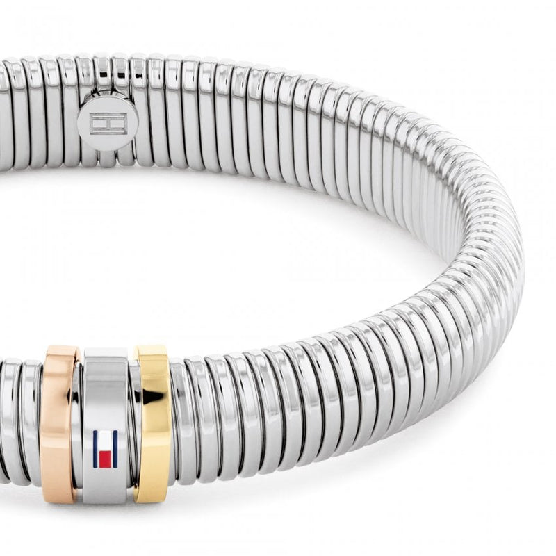 Tommy Hilfiger Stretch Bracelet Silver And Tri-Colour 2780994