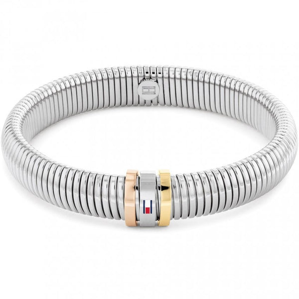 Tommy Hilfiger Stretch Bracelet Silver And Tri-Colour 2780994