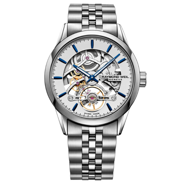 Raymond Weil Freelancer Men's Watch Skeleton Silver Automatic 2785-ST-65001