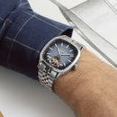 Raymond Weil Freelancer Men's Watch Blue Open Heart Automatic 2790-ST-50051