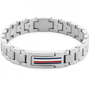 Tommy Hilfiger Mason Men's Link Bracelet Silver 2790596