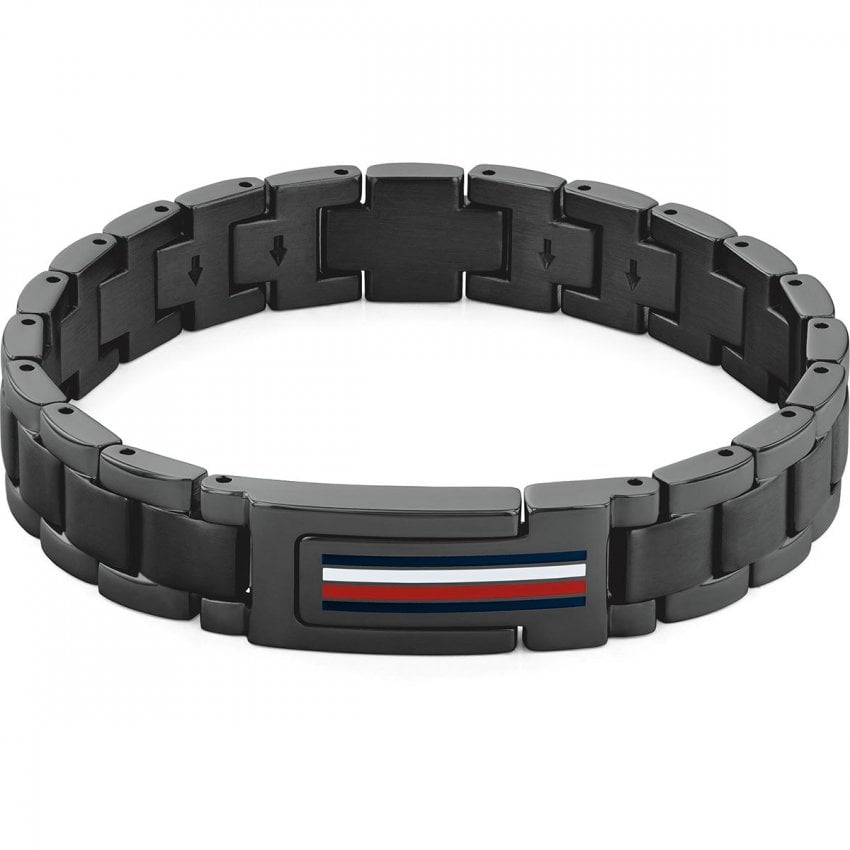 Tommy Hilfiger Mason Men's Link Bracelet Black 2790597