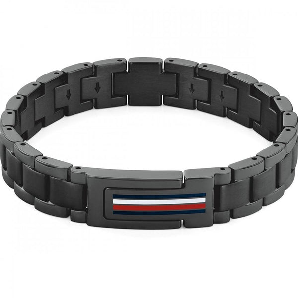 Tommy Hilfiger Mason Men's Link Bracelet Black 2790597