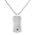 Tommy Hilfiger Jameson Dog Tag Necklace Silver 2790627