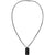 Tommy Hilfiger Jameson Dog Tag Necklace Black 2790629