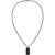 Tommy Hilfiger Jameson Dog Tag Necklace Black 2790629