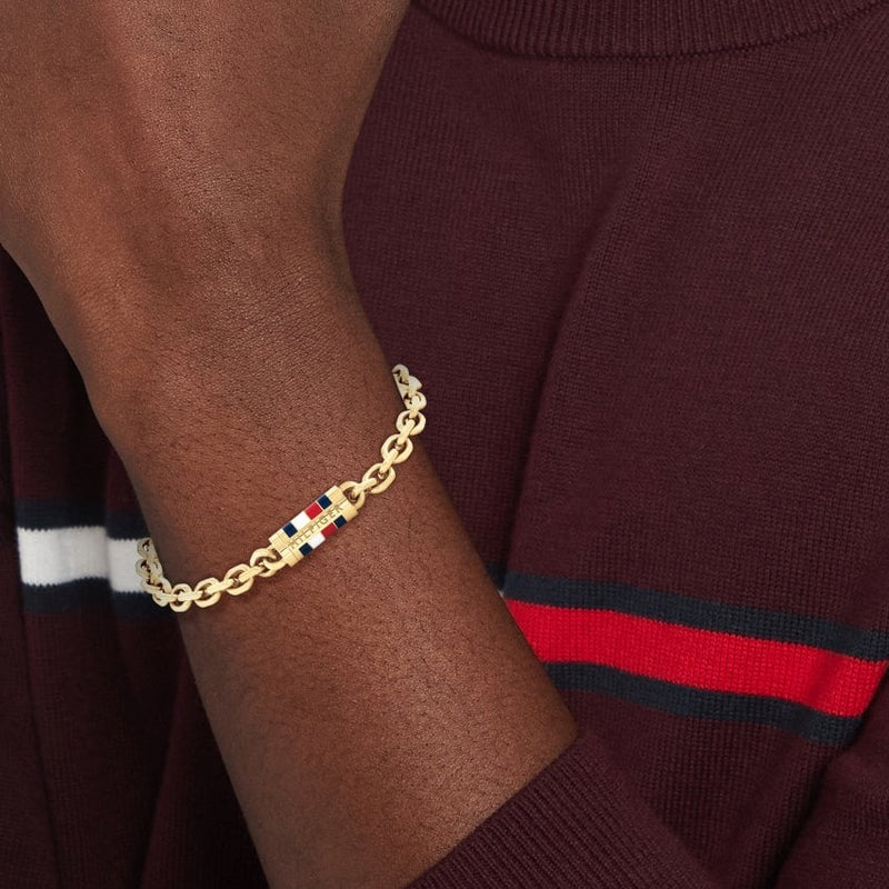 Tommy Hilfiger Bruce Chain Men's Bracelet Gold 2790653