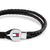 Tommy Hilfiger Men's Bruce Leather Bracelet Black 2790654