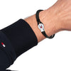 Tommy Hilfiger Men's Bruce Leather Bracelet Black 2790654 Tommy Hilfiger