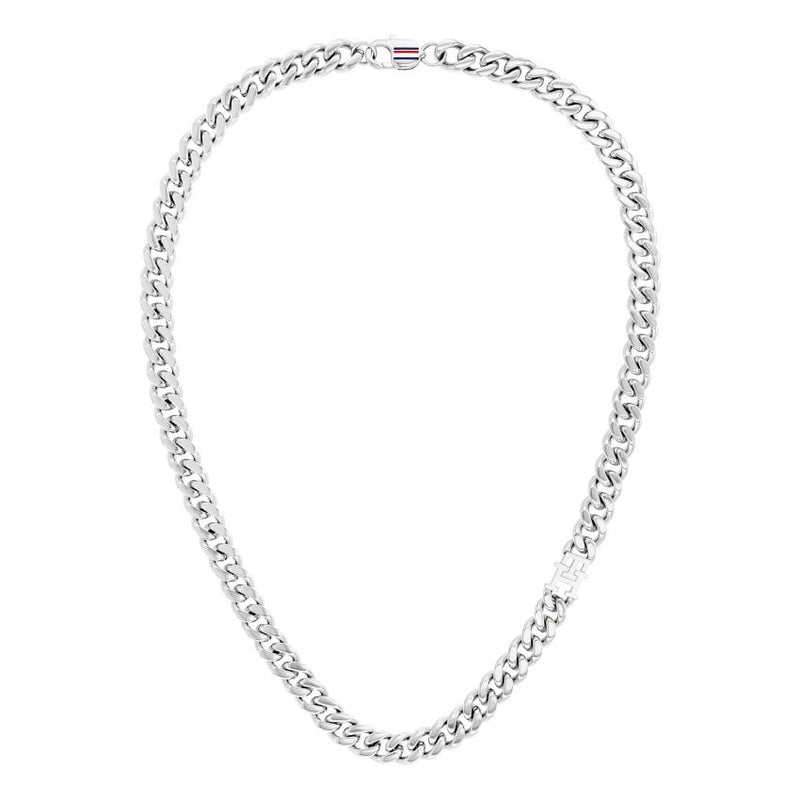 Tommy Hilfiger TH85 Chain Curb Necklace Silver 2790663