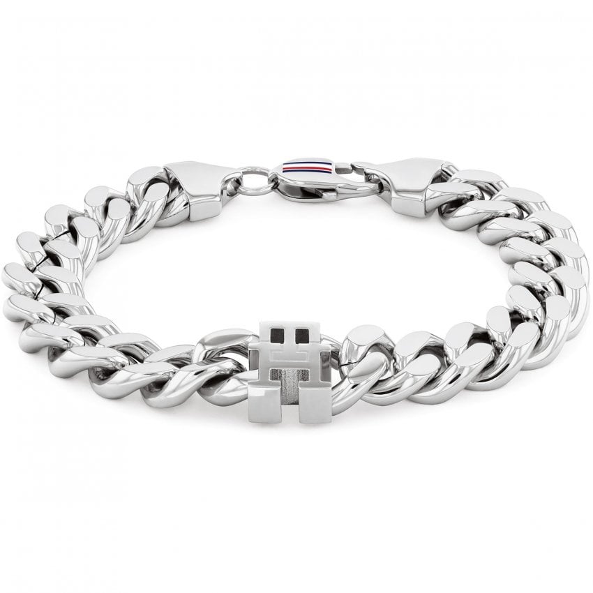 Tommy Hilfiger TH85 Chain Curb Bracelet Silver 2790664