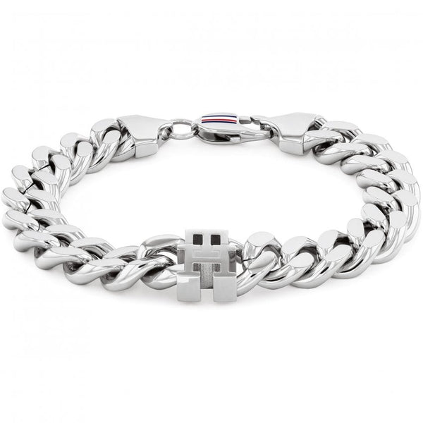 Tommy Hilfiger TH85 Chain Curb Bracelet Silver 2790664