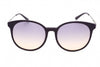 Calvin Klein Ladies Round Purple Sunglasses CK18711SA-501 Calvin Klein