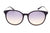 Calvin Klein Ladies Round Purple Sunglasses CK18711SA-501 - WatchStatus Ltd