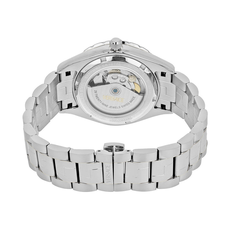 Versace Mens Hellenyium Turquoise Dial Automatic Watch VEQCA03