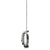 Round Rub Over Diamond Solitaire Pendant