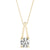 Round Diamond Solitaire Pendant