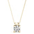 Round Diamond Solitaire Pendant