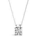 Round Diamond Solitaire Pendant