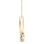 Round Diamond Drop Solitaire Pendant