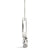 Round Diamond Drop Solitaire Pendant