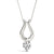 Round Diamond Drop Solitaire Pendant