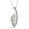 Round Triple Diamond Journey Pendant DiamondStatus