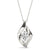 Round Diamond Drop Solitaire Pendant