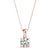 Round Diamond Solitaire Pendant