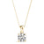 Round Diamond Solitaire Pendant
