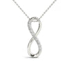 Infinity Diamond Pavé Pendant DiamondStatus