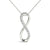 Infinity Diamond Pavé Pendant
