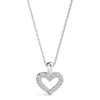 Diamond Pavé Mini Heart Pendant 0.50CT DiamondStatus