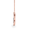 Butterfly Oval Diamond Pavé Pendant DiamondStatus