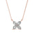 Floral Marquise Diamond Pendant