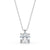 Round Diamond Solitaire Pendant