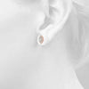 Marquise Halo Floral Diamond Earrings DiamondStatus