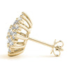 Cluster Diamond Stud Earrings 0.52CT DiamondStatus