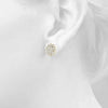 Cluster Diamond Stud Earrings 0.52CT DiamondStatus