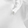 Cluster Diamond Stud Earrings 0.52CT DiamondStatus