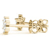 Floral Cluster Diamond Stud Earrings DiamondStatus