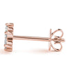 Floral Cluster Diamond Stud Earrings DiamondStatus