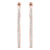 Round Pavé Diamond Hoop Earrings