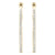 Round Pavé Diamond Hoop Earrings