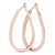 Round Pavé Diamond Hoop Earrings